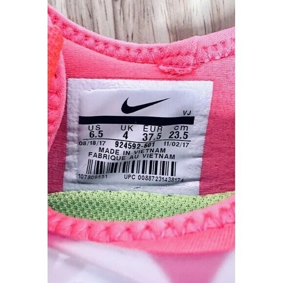 Nike Womens Free TR 7 924592-601 Pink Running‎ Shoes Sneakers Size 6.5 - Picture 7 of 7